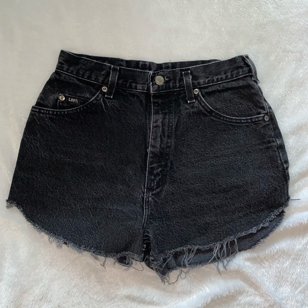 Lee High Waisted Jean Shorts